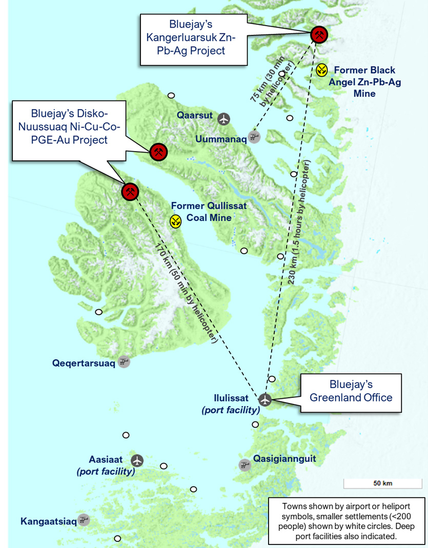 Kangerluarsuk Map